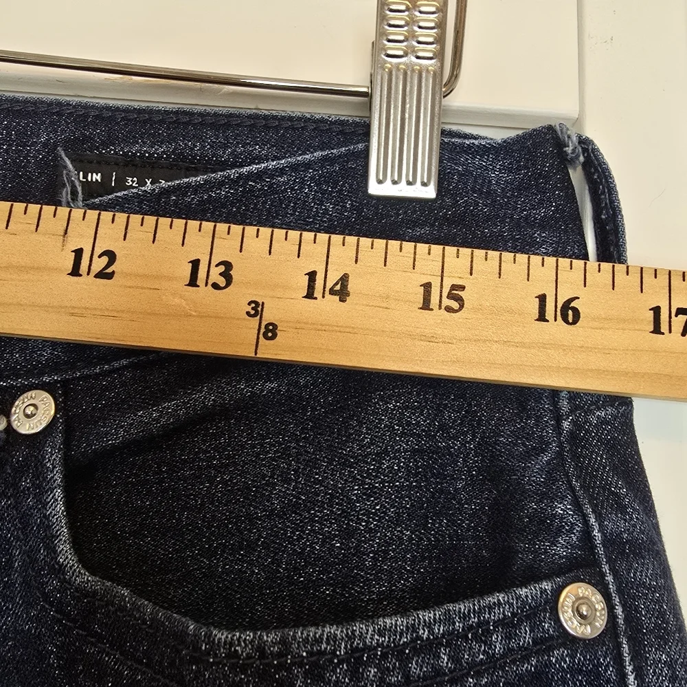 PACSUN Slim Indigo Comfort Stretch Jeans Men's 32x31 Mid-Rise Tapered Fit Casual